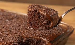 Bolo de Chocolate Molhadinho