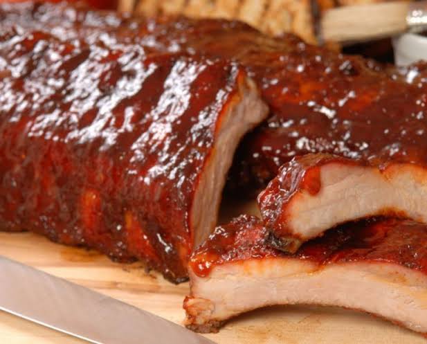 Costelinha de Porco ao Molho Barbecue