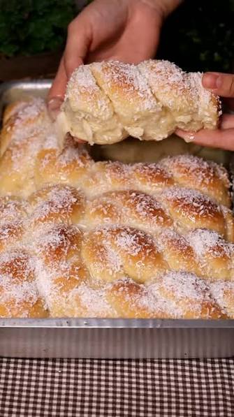 Pão Doce de Coco
